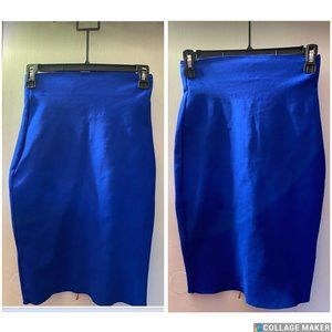 Royal Blue Bandage Pencil Skirt S